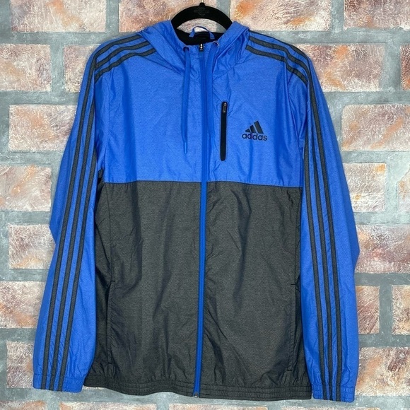 adidas Other - NWT-ADIDAS Men's Jacket Blue and Black. Size M